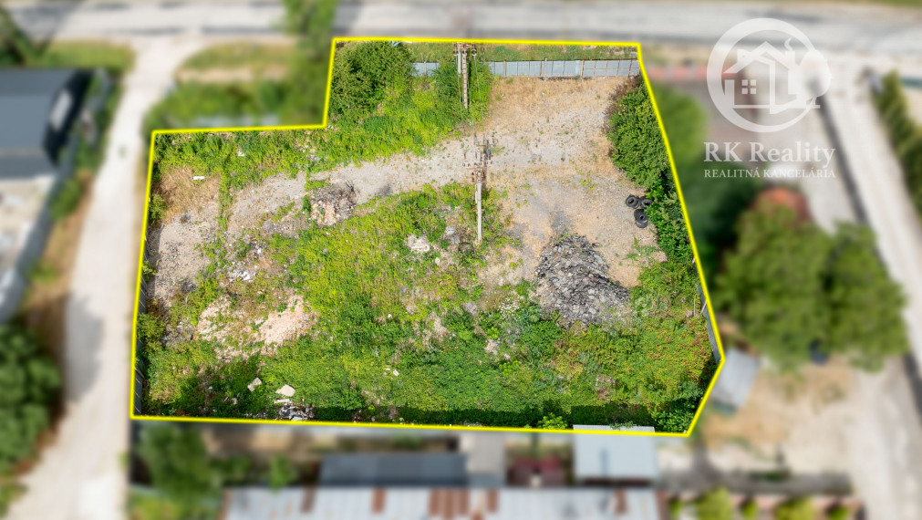 Na predaj pozemok v priemyselnej zóne | Moldava nad Bodvou