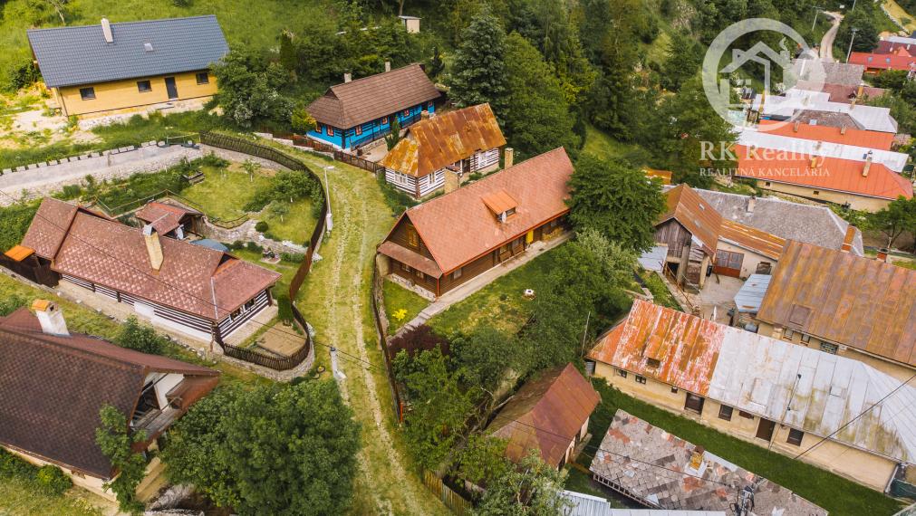 Jedinečná chalupa s výnimočnou polohou v Hačave