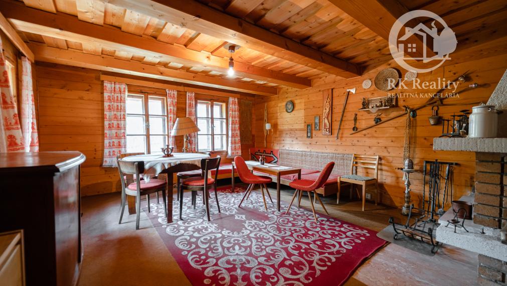 Jedinečná chalupa s výnimočnou polohou v Hačave