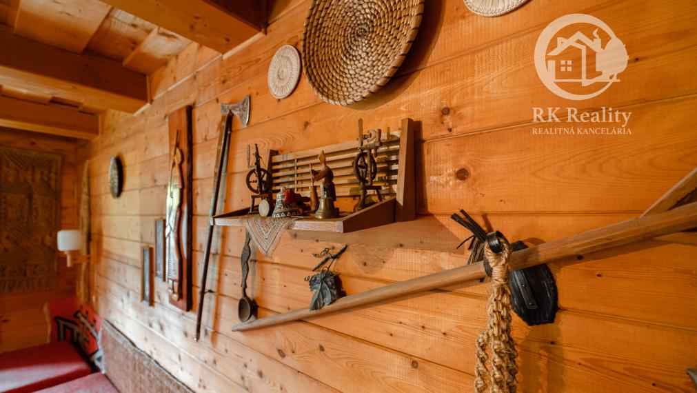 Jedinečná chalupa s výnimočnou polohou v Hačave