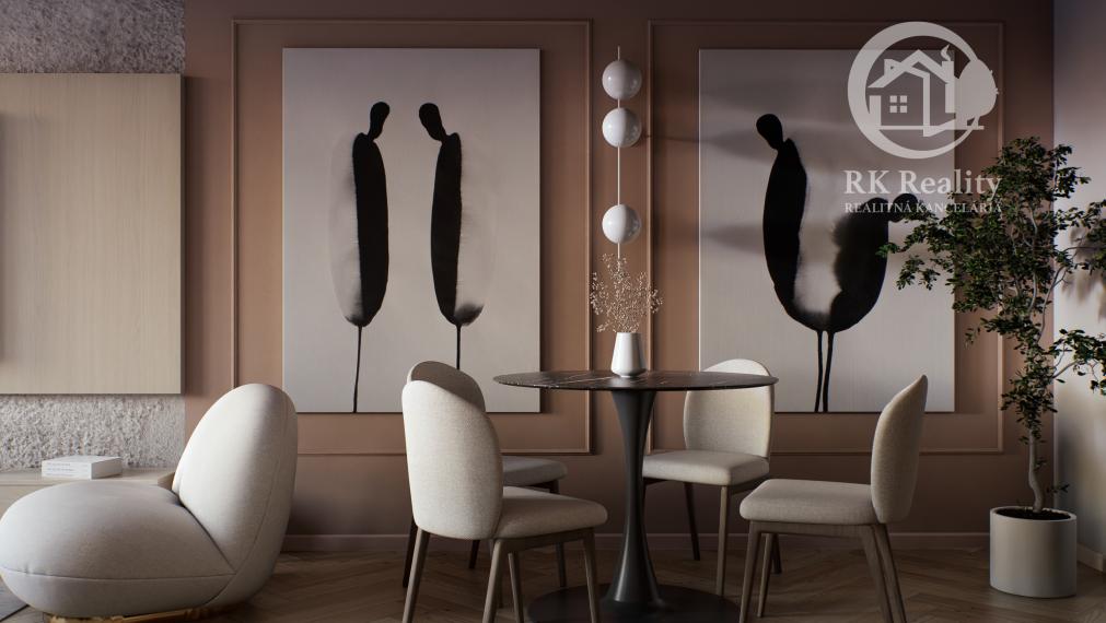 Dizajnový, kompletne zariadený 3-izbový byt | Moldava n/B