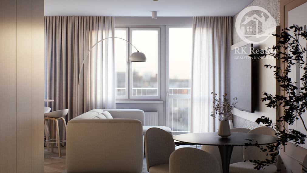 Dizajnový, kompletne zariadený 3-izbový byt | Moldava n/B