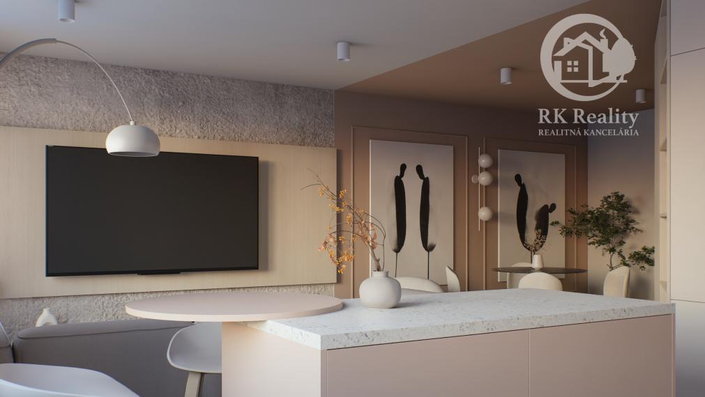 Dizajnový, kompletne zariadený 3-izbový byt | Moldava n/B